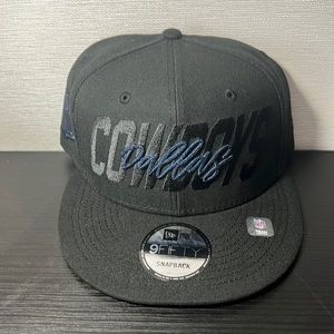 Black Dallas Cowboys NFL New Era Adjustable cap NWT